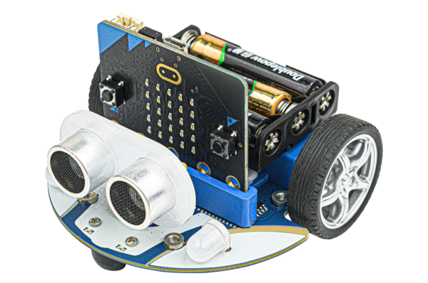 Microcontroller and robotics illustration